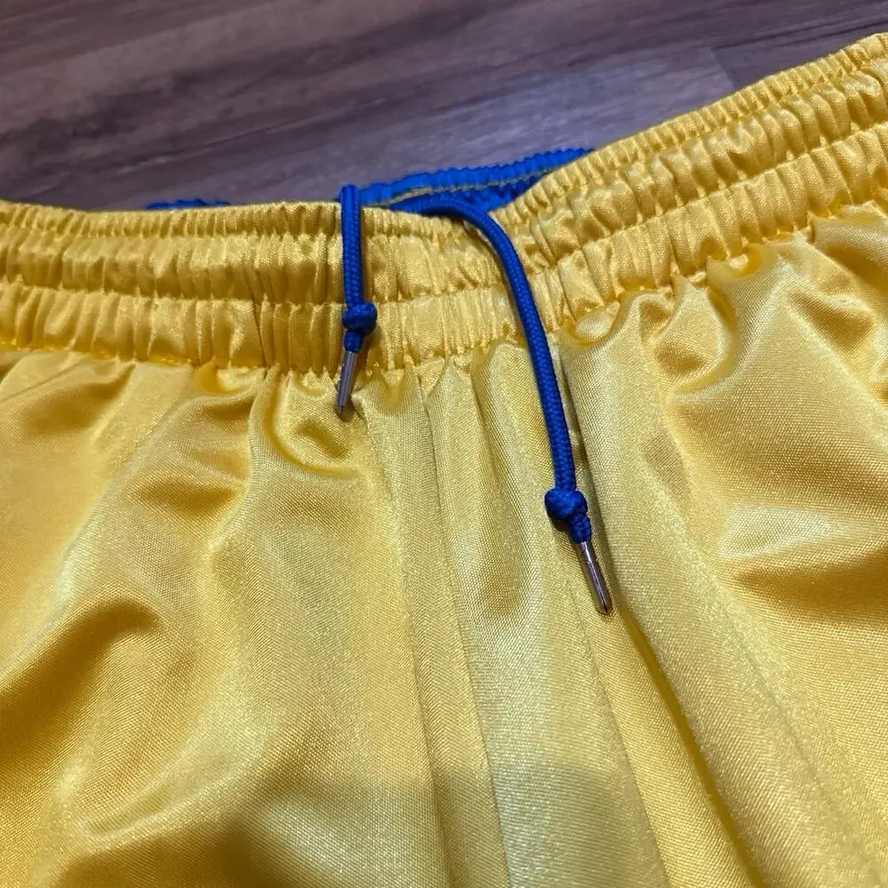Y2K Air Jordan Laney Silky Dazzle Shiny Baketball Shorts